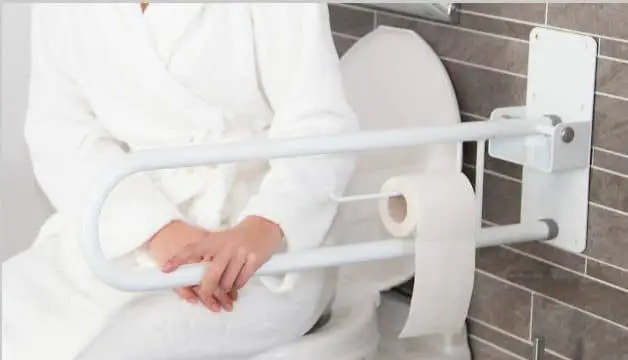 دستگیره تاشو کنار توالت فرنگی-سهیل رباتیک (4)