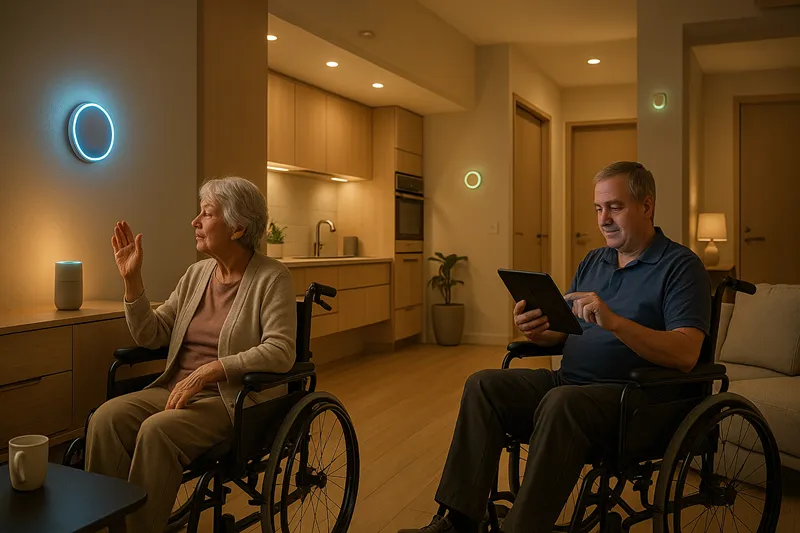 خانه هوشمند برای معلولین