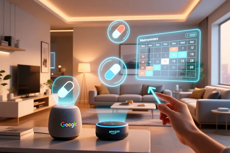 نقش دستیاران صوتی در مدیریت هوشمند دارو