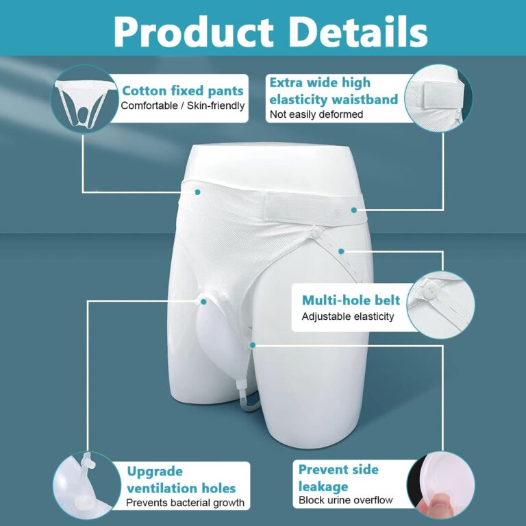 کیسه ادرار شورتی مردانه قابل شستشو و استفاده مکرر-۰۳