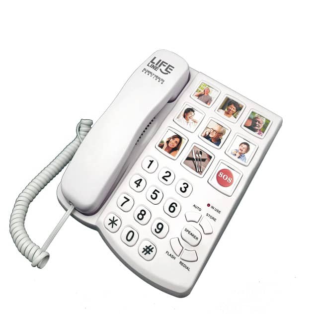 تلفن ویژه سالمندان آسان تماس مدل PA038-03